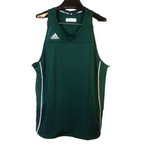 Adidas Climacool Utility Singlet Tank Top Track Muscle Bodybuilding Uni Green